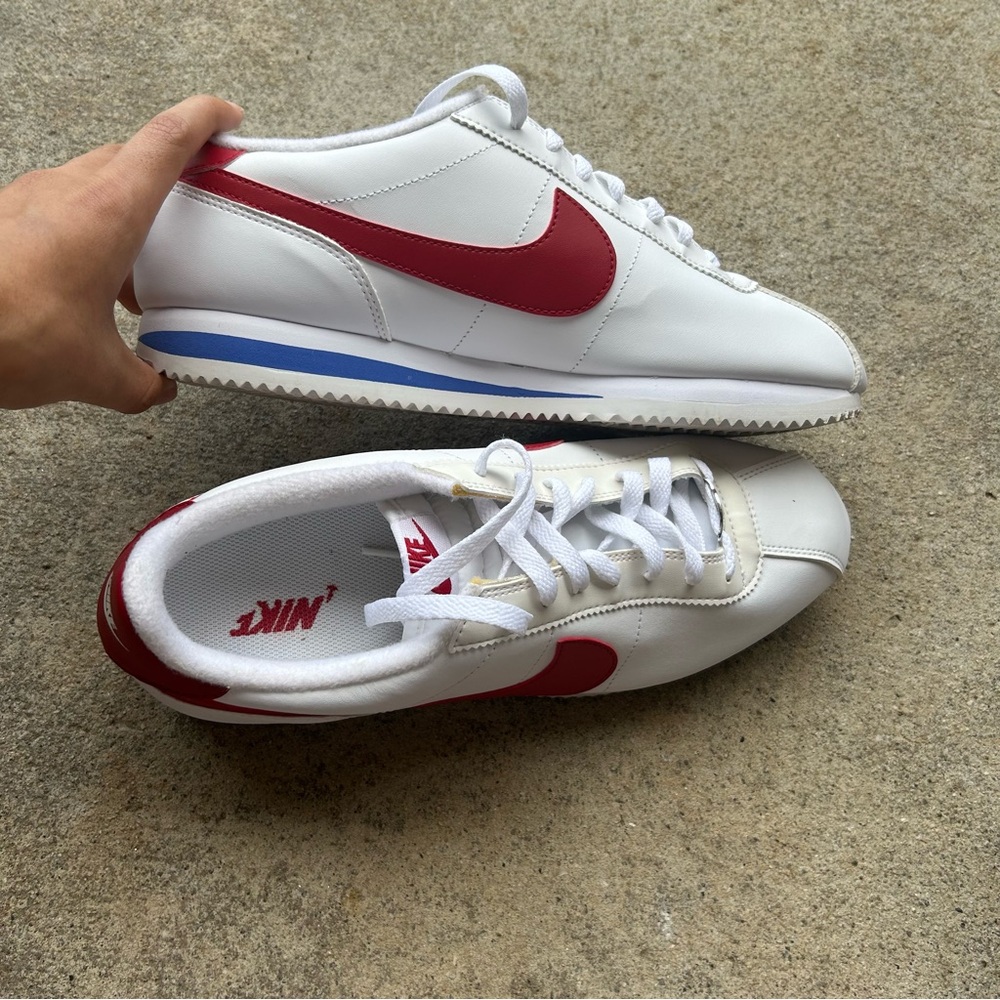 Mens Nike Cortez Basic Leather 'Forrest Gump' 2019 - Picture 6 of 8